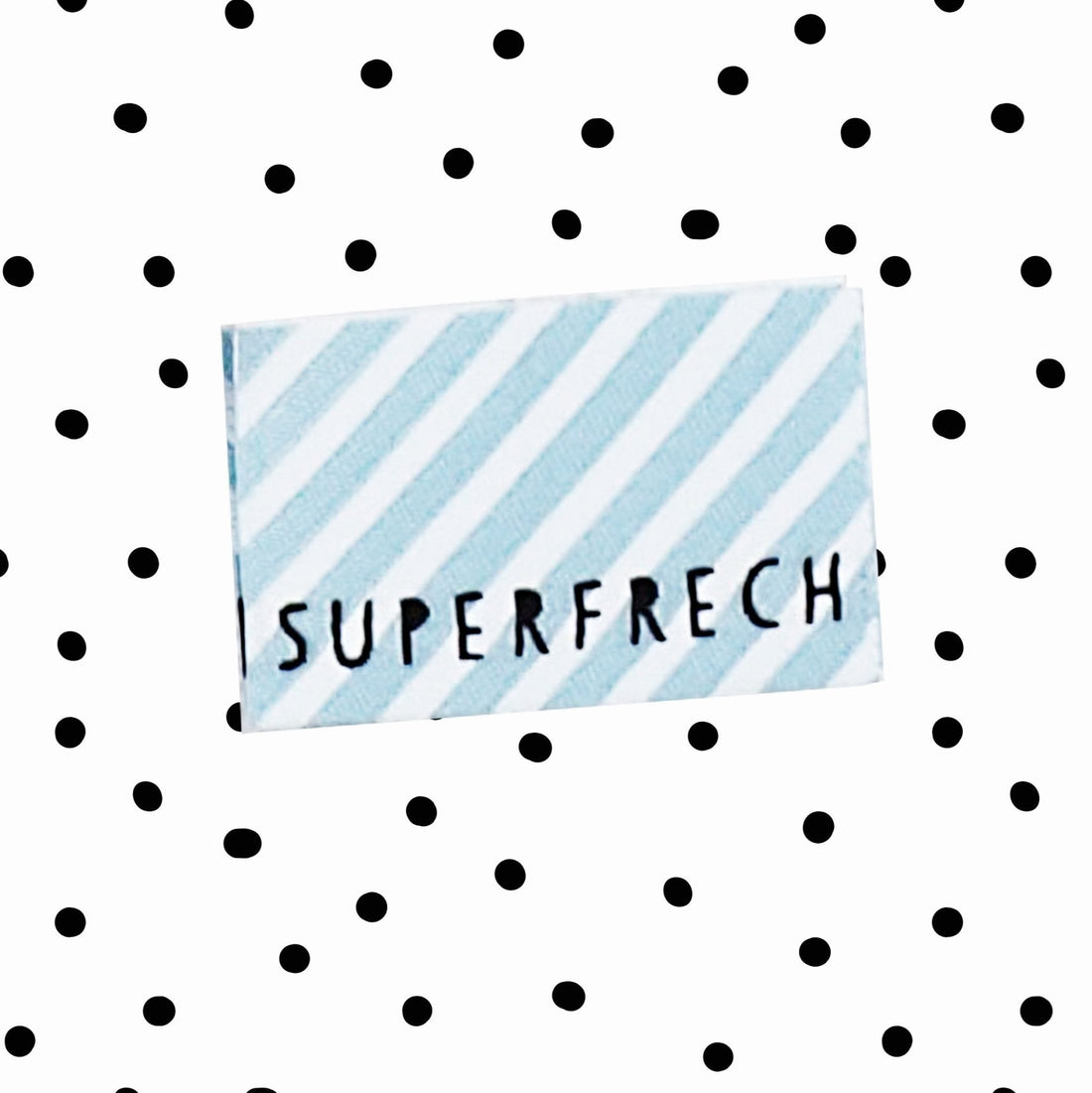 Weblabel *superfrech - Blau* - Paul & Clara