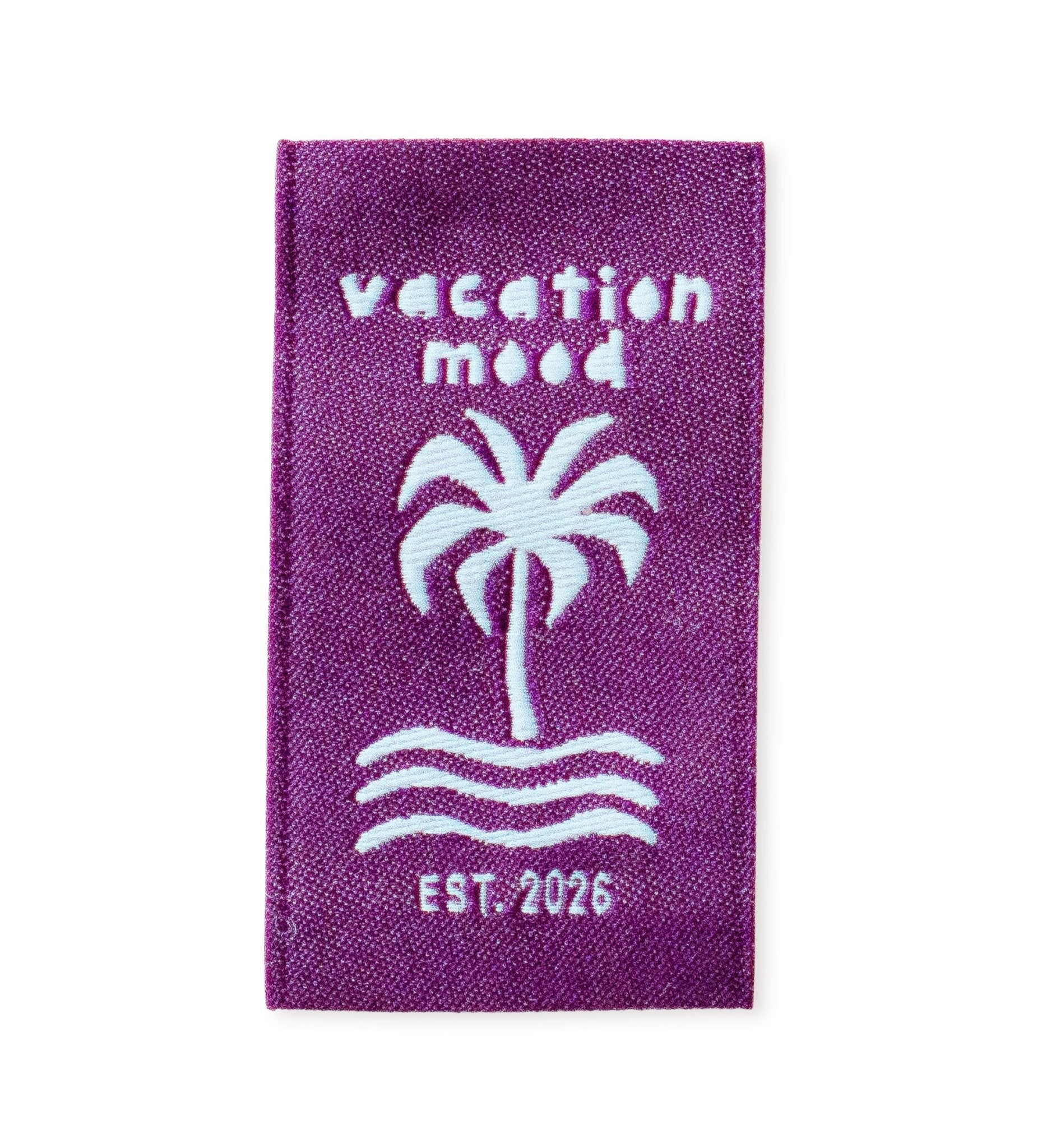 Weblabel - vacation mood *mauve* - Paul & Clara