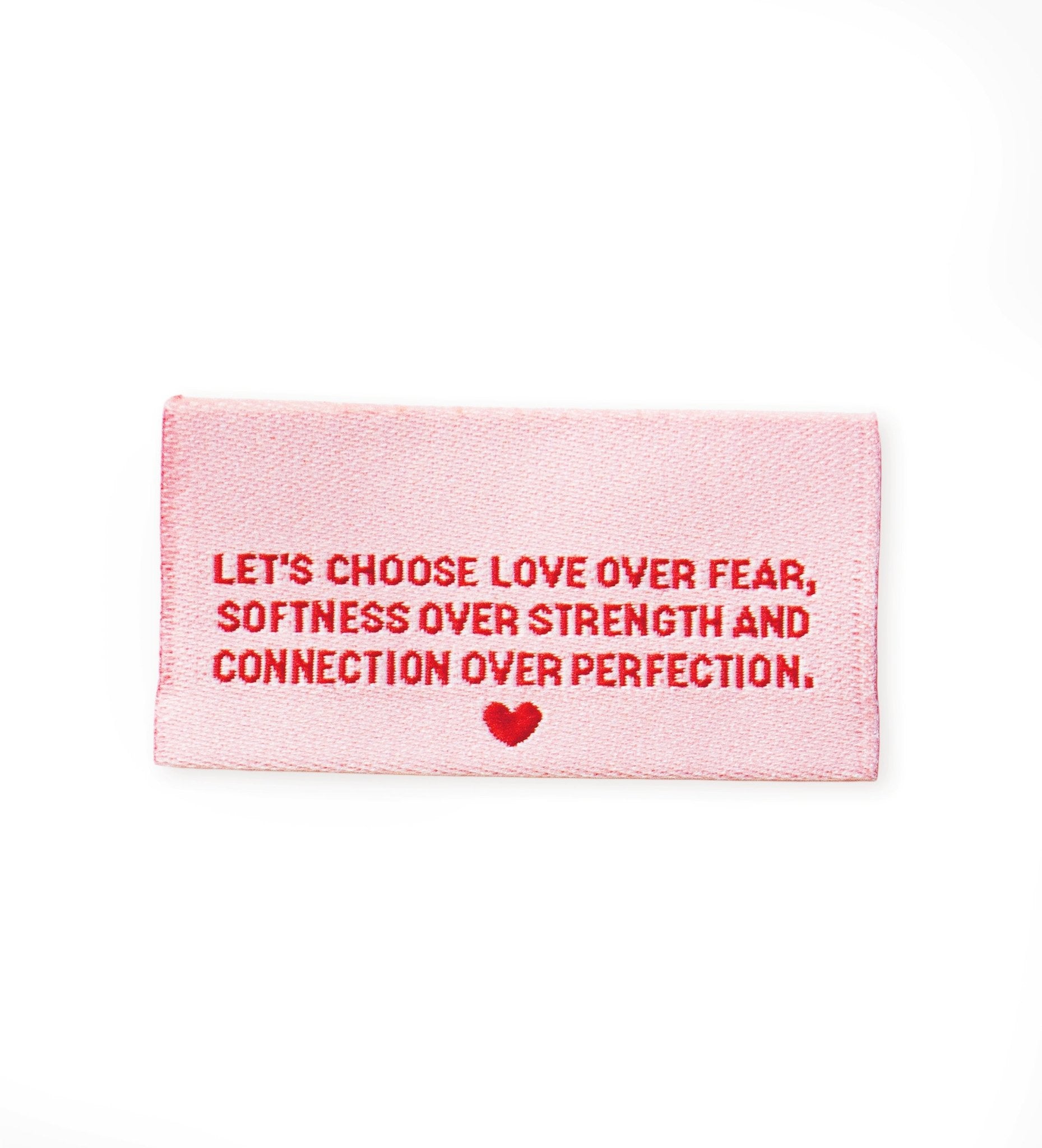 *whatevaloves EDITION* Klapp - Weblabel - let´s choose love over fear - Paul & Clara