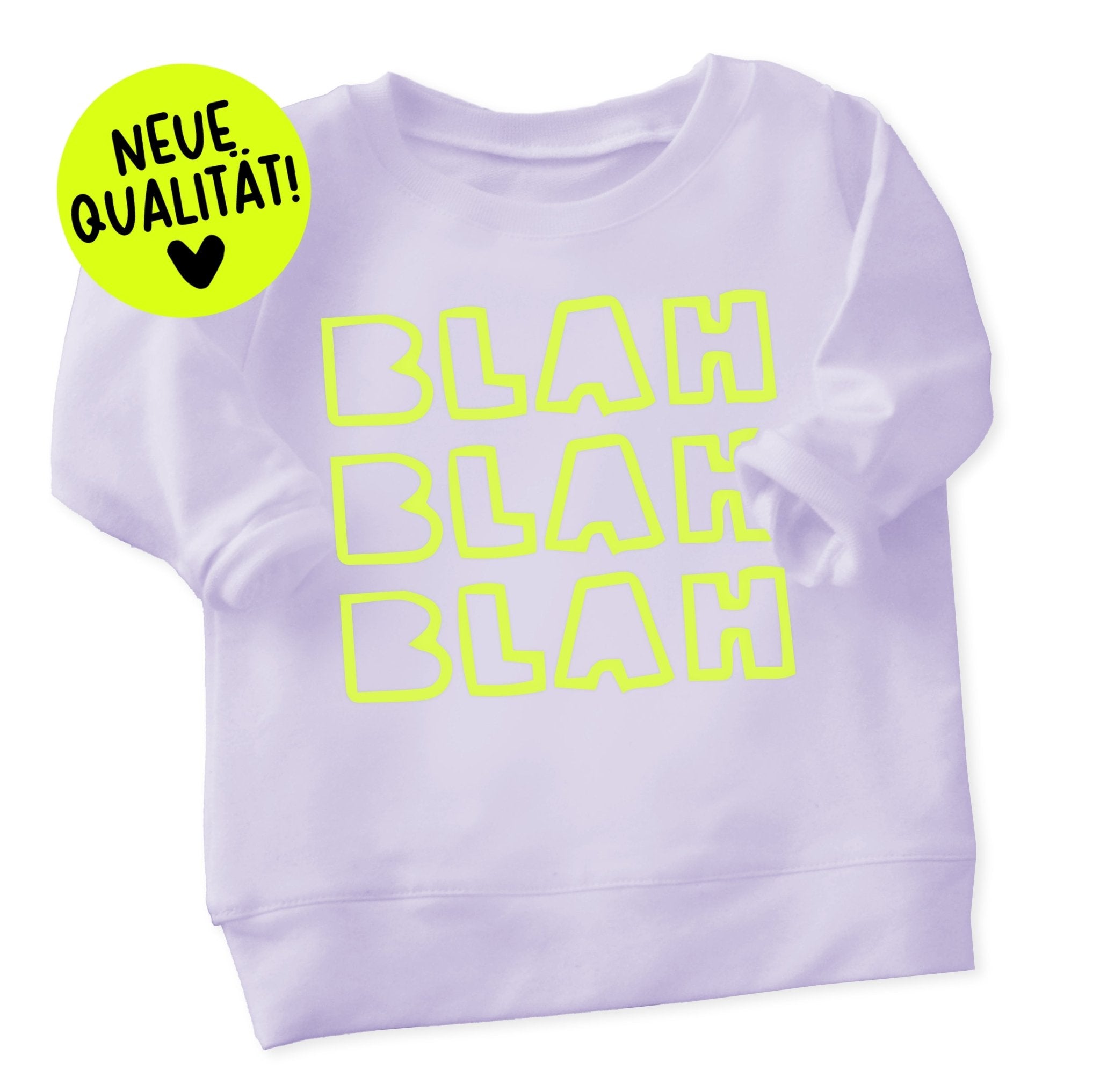 XL Flock - Patch - BLAH BLAH BLAH *iron - on* - Paul & Clara