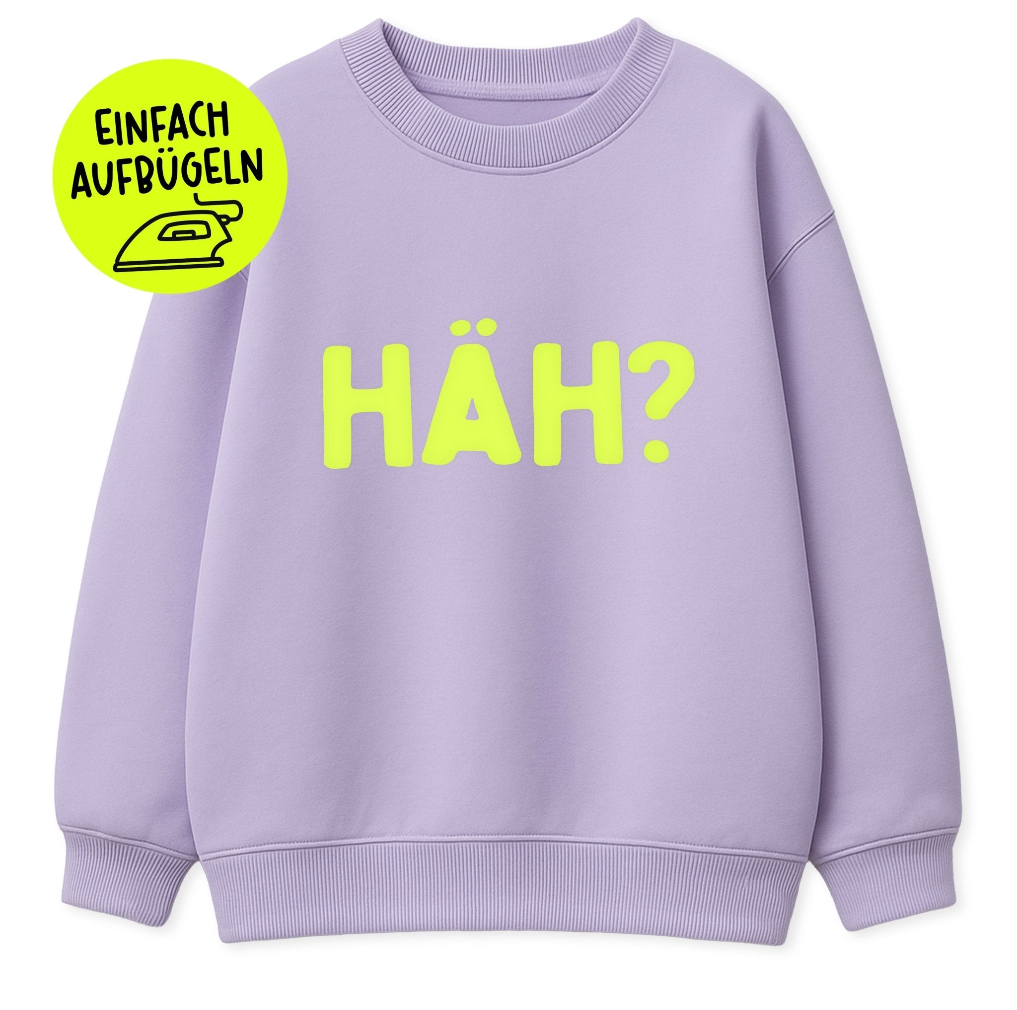 XL Flock - Patch - häh? *iron - on* - Paul & Clara