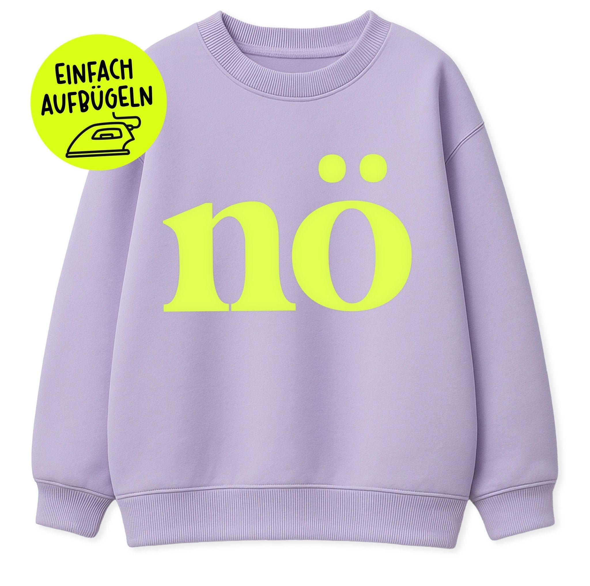 XL Flock - Patch - nö *iron - on* - Paul & Clara