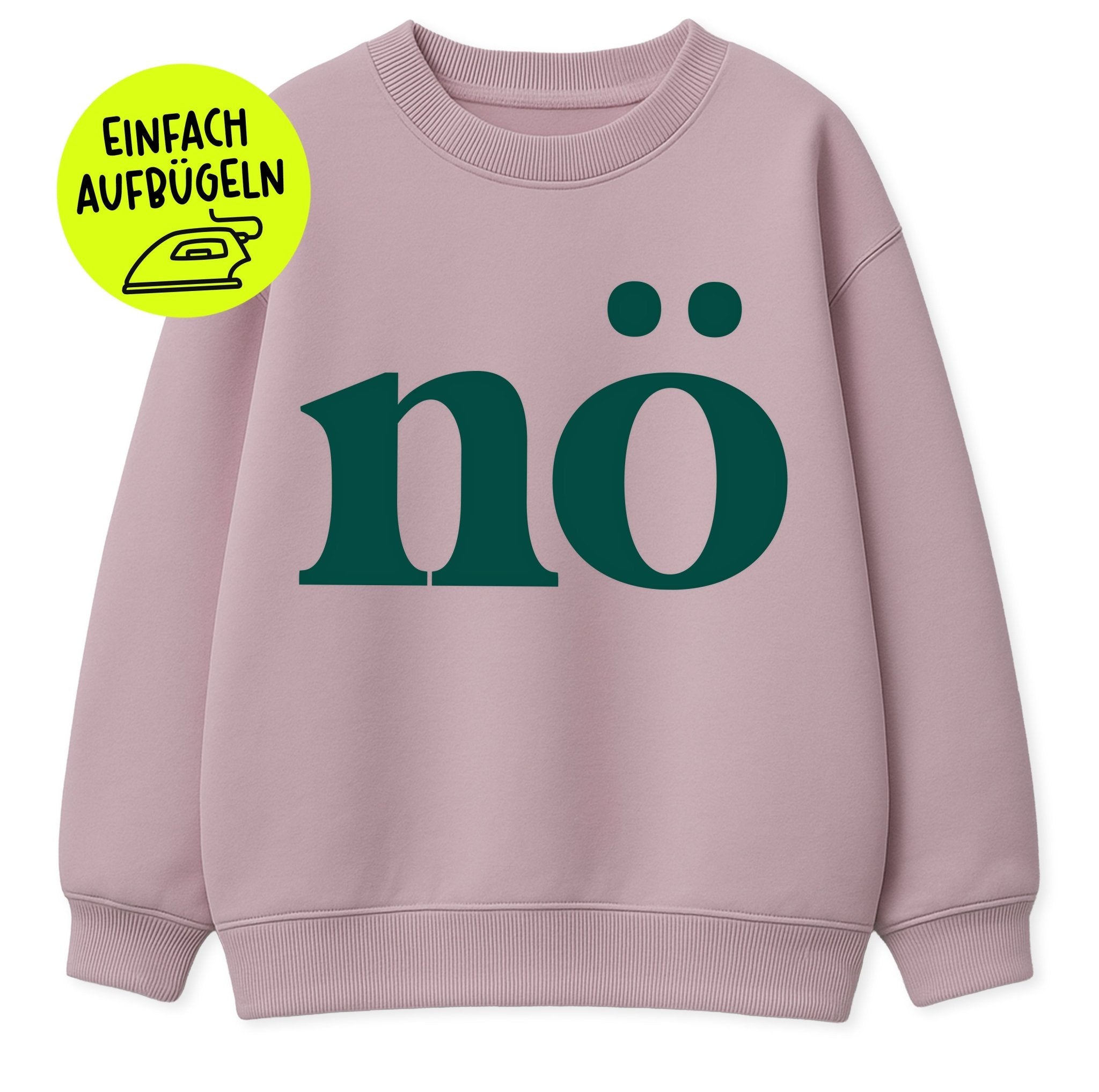 XL Flock - Patch - nö *iron - on* - Paul & Clara