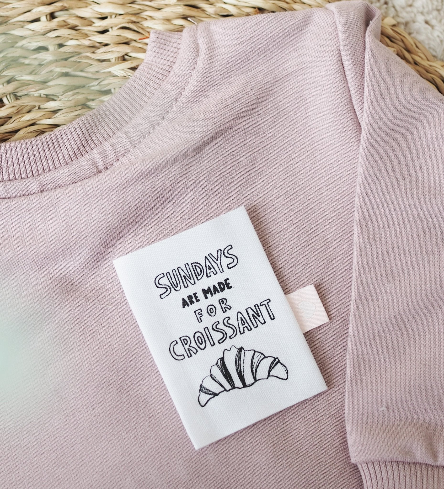 XXL - Baumwolllabel *croissants* - Paul & Clara