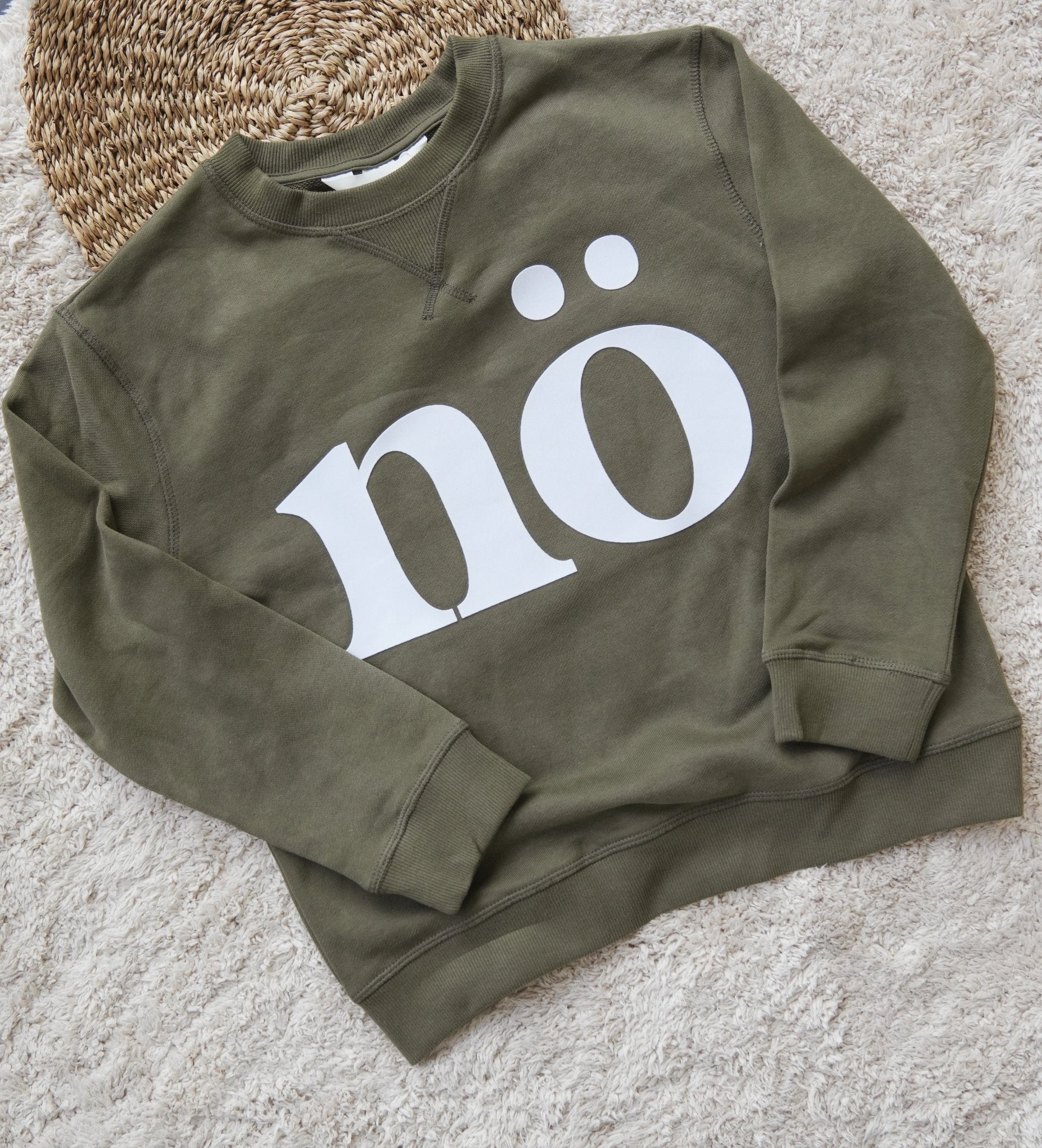 XXL Flock - Patch - nö *iron - on* - Paul & Clara