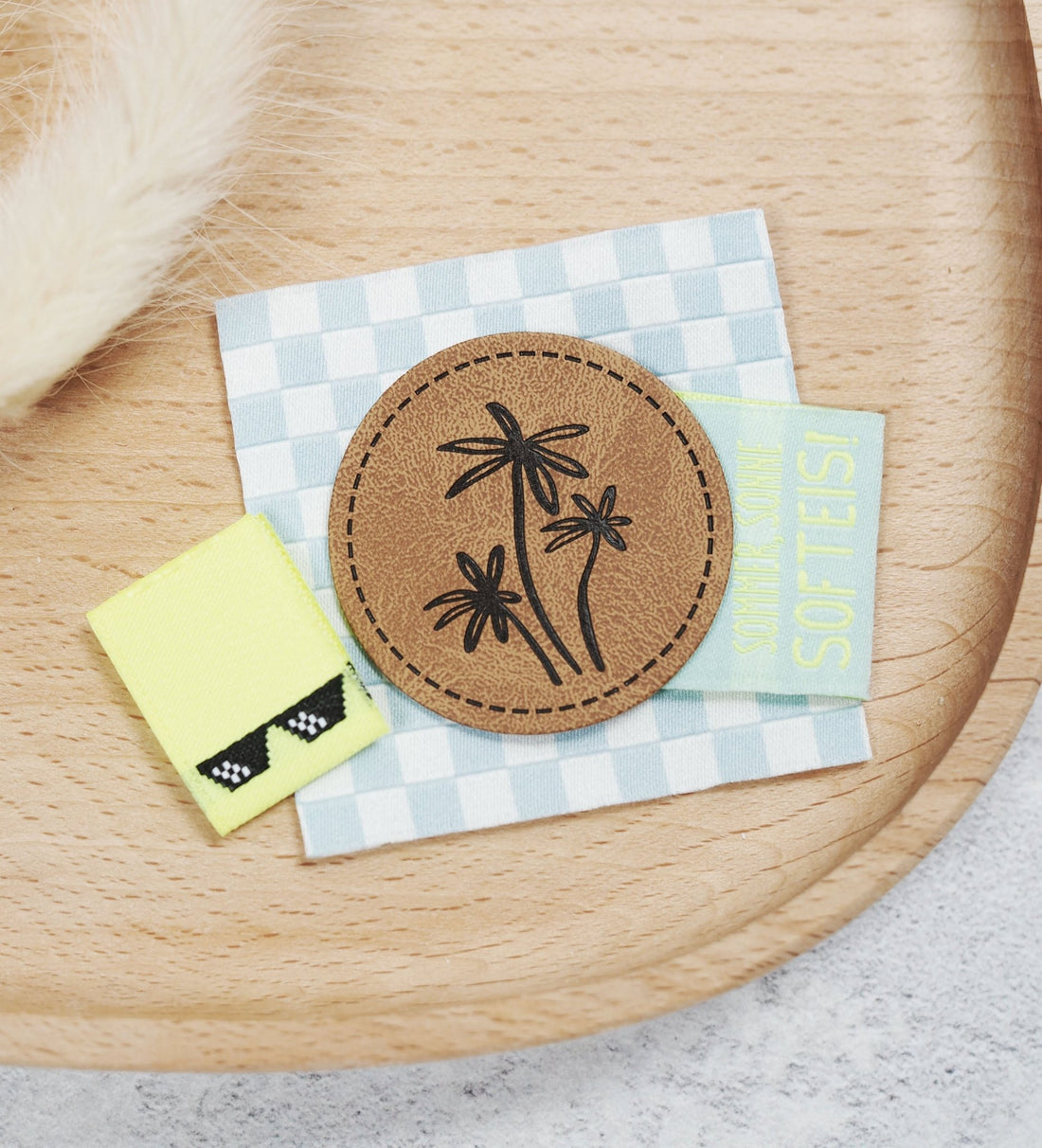 XXL - Weblabel *Karo Mint* - Paul & Clara