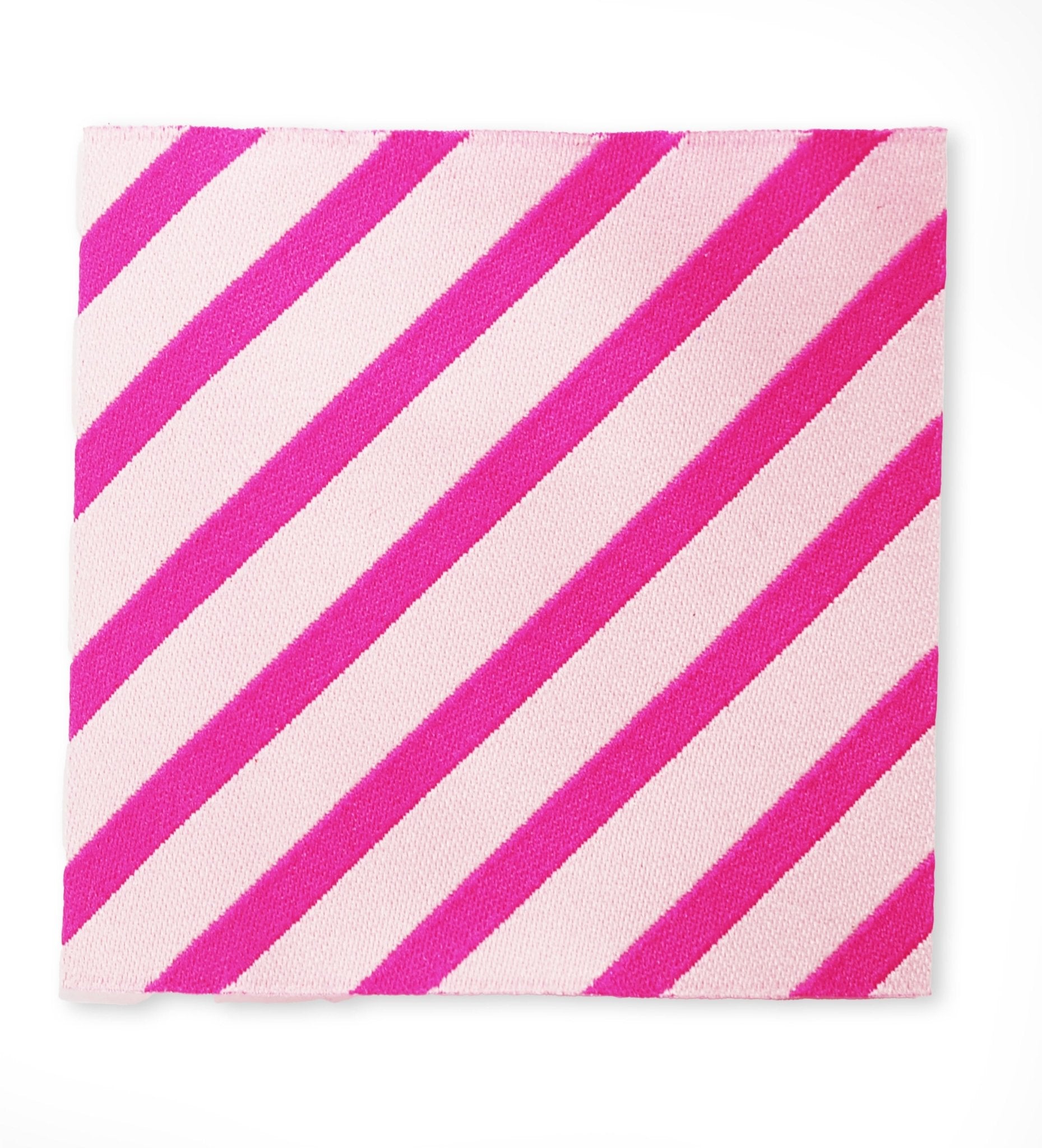 XXL - Weblabel *Streifen Neonpink/Rosa* - Paul & Clara