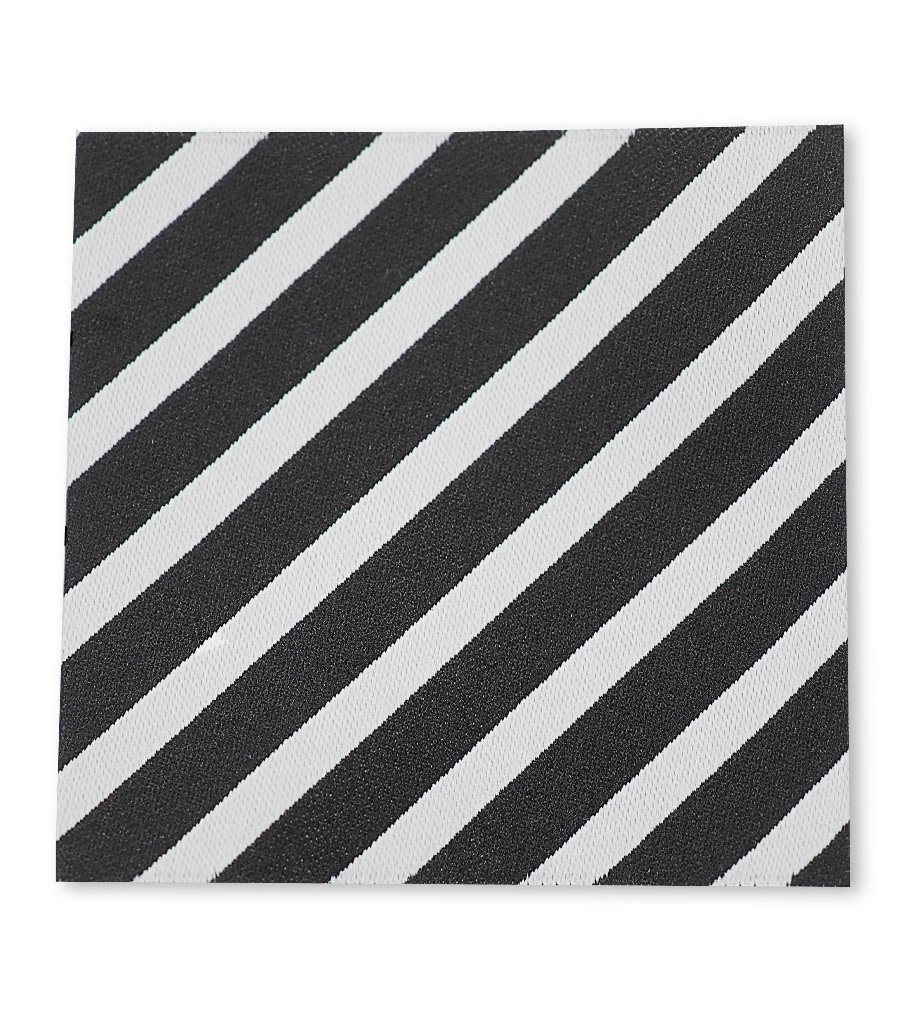 XXL - Weblabel *Stripes Schwarz/Weiß* - Paul & Clara