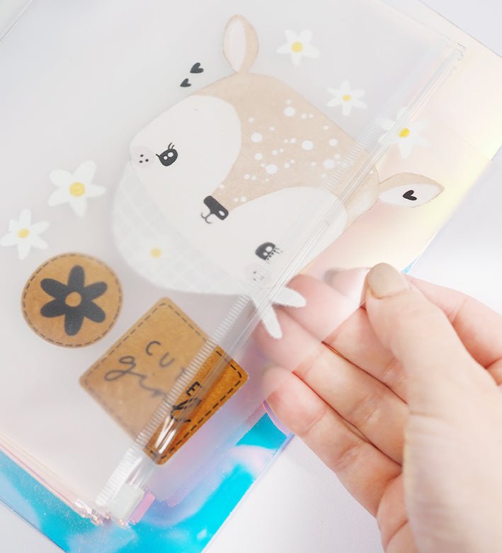 ZIP - Bag für unser Sammelalbum für Tüddel - A5 *3 Stück* - Paul & Clara