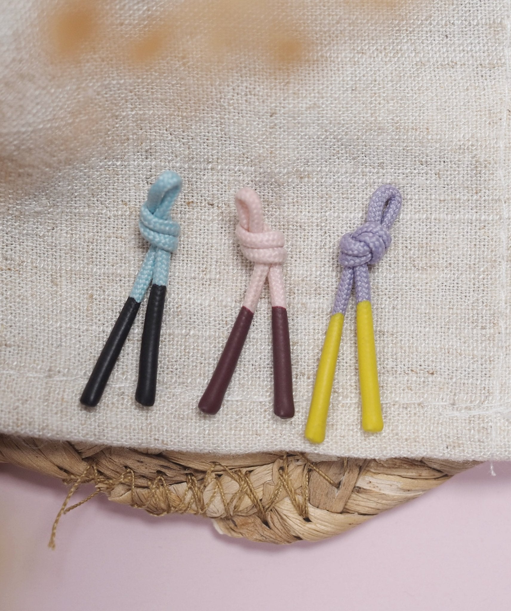 Zipper - Anhänger - Rosa/Rot - Paul & Clara