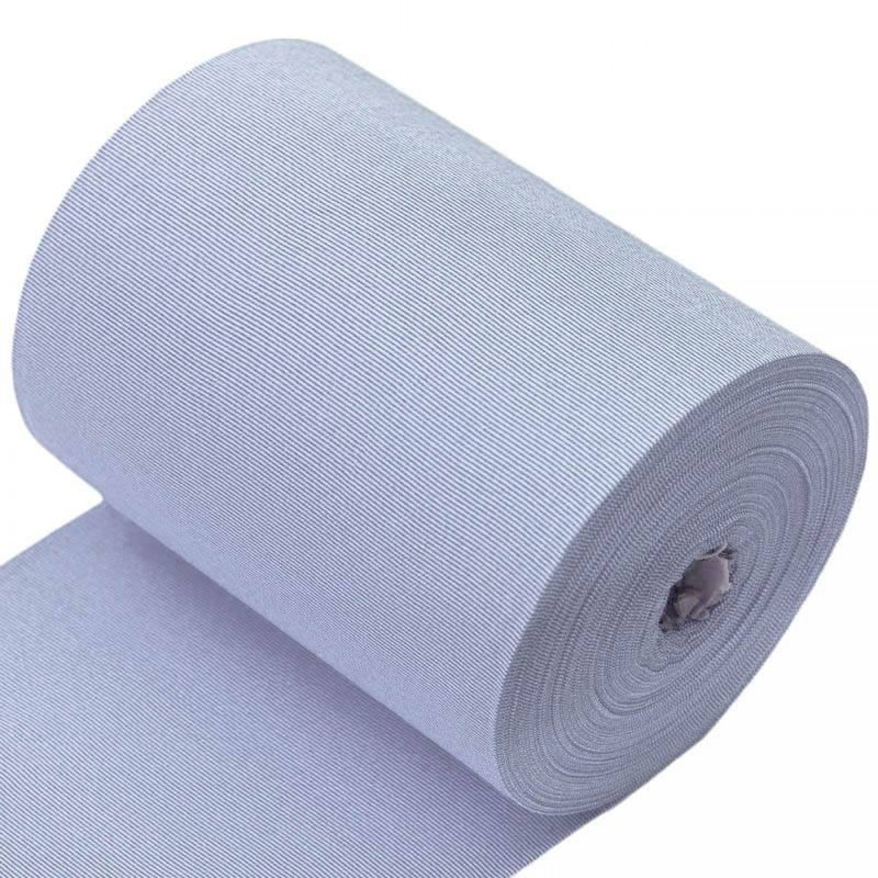 Bündchen - Mini - Streifen Blau/Weiß *Schlauchware* *ab 10 cm* - Paul & Clara