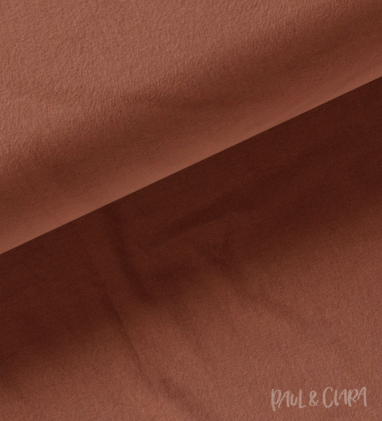 Jersey Uni - Zimt - Paul & Clara