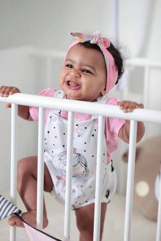 Kleine Prinzessin - Allover Herzen *Beere* - Paul & Clara