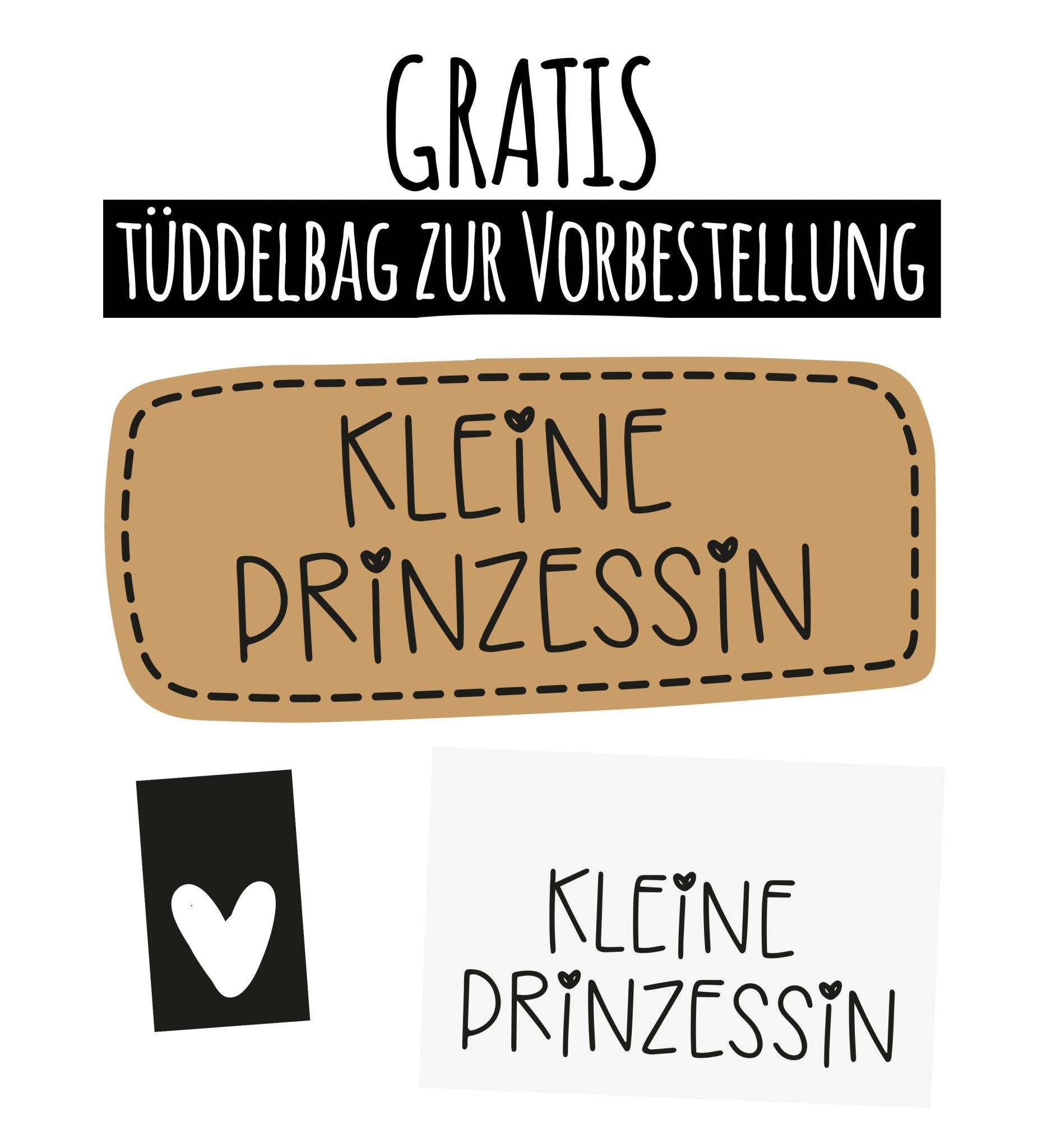 Kleine Prinzessin - XXL Panel - Malve 100 cm - Paul & Clara
