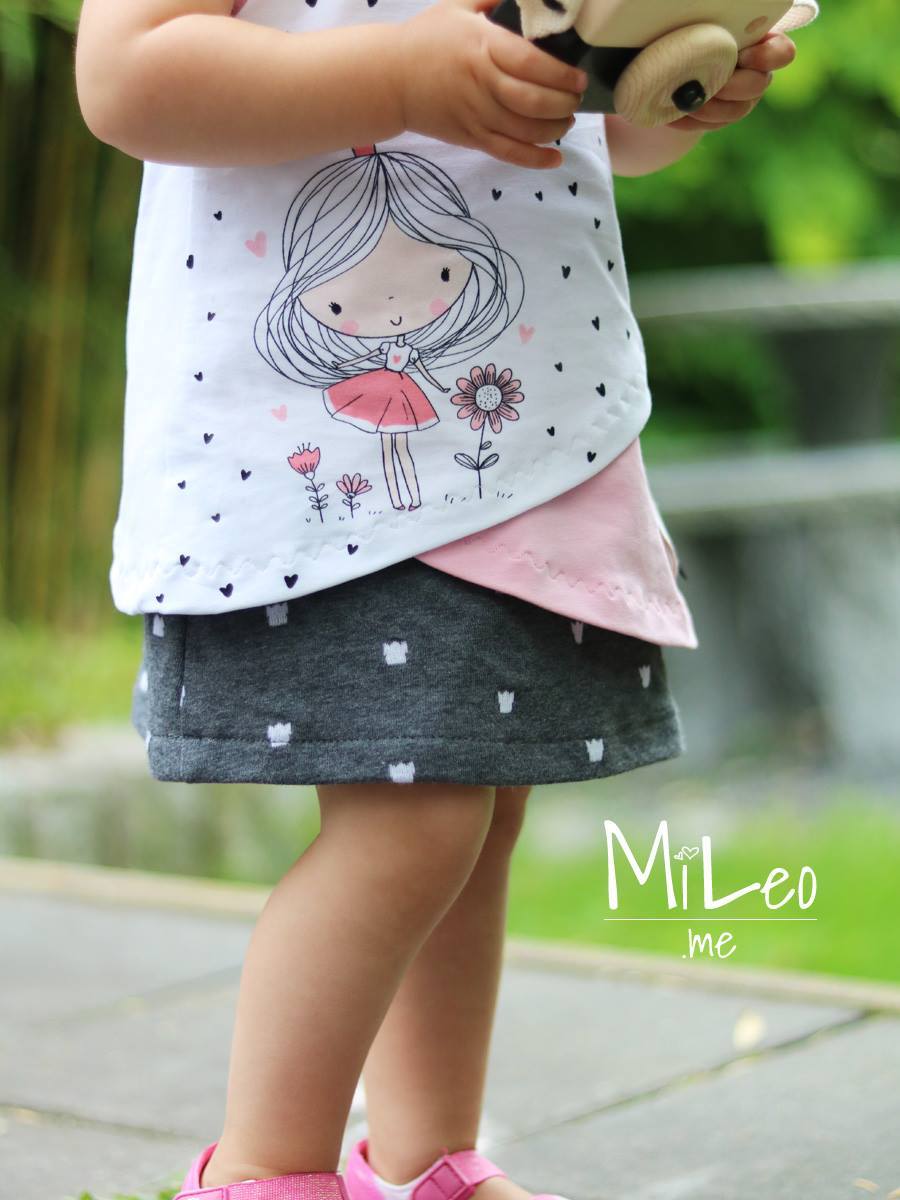 Kleine Prinzessin - XXL Panel - Malve 100 cm - Paul & Clara