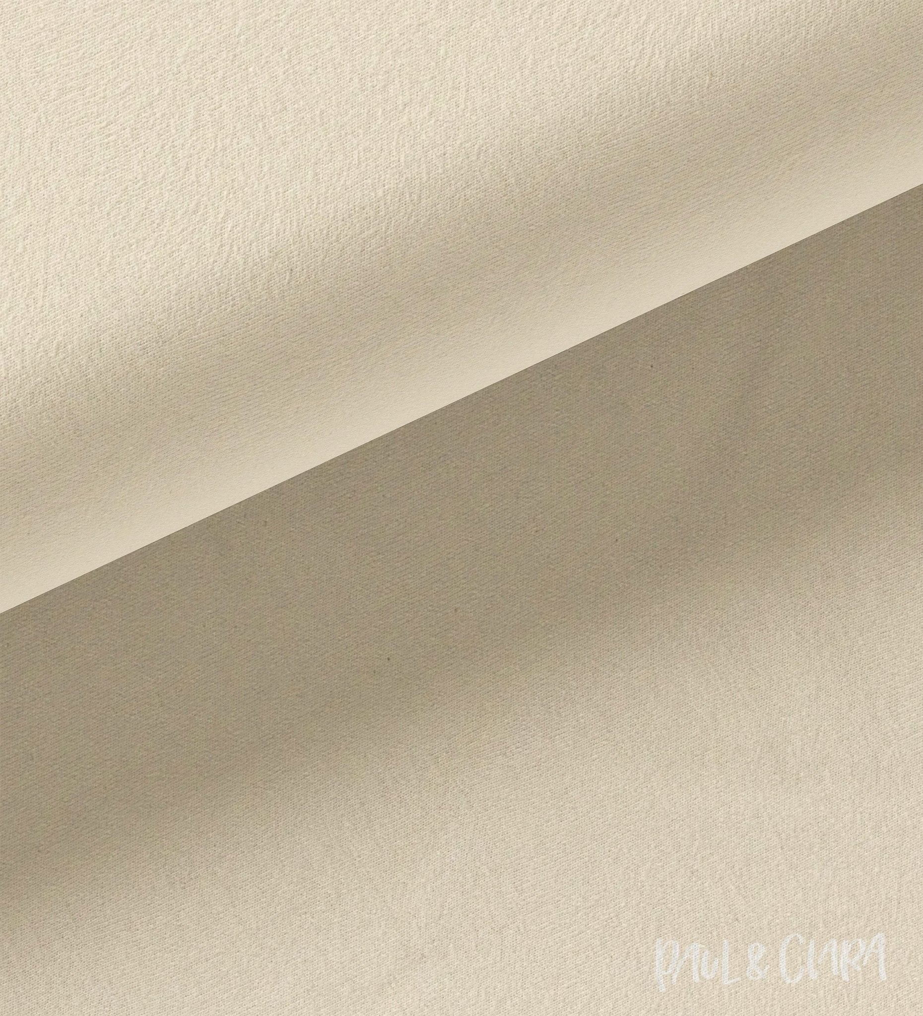 Sommersweat Uni - Natur - Paul & Clara