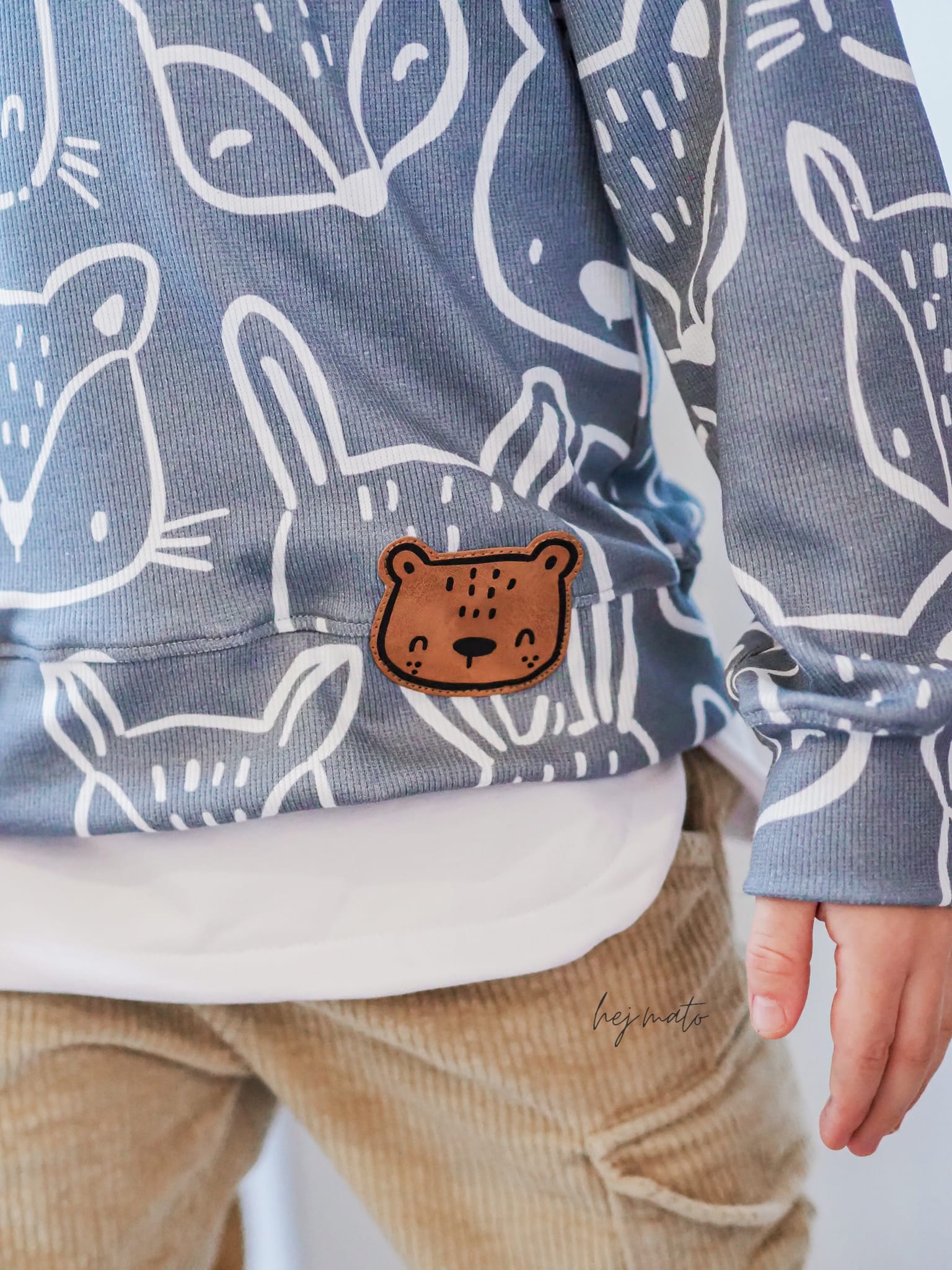 Waldfreunde Maxi - Dunkelblau *Rippenstrick* - Paul & Clara