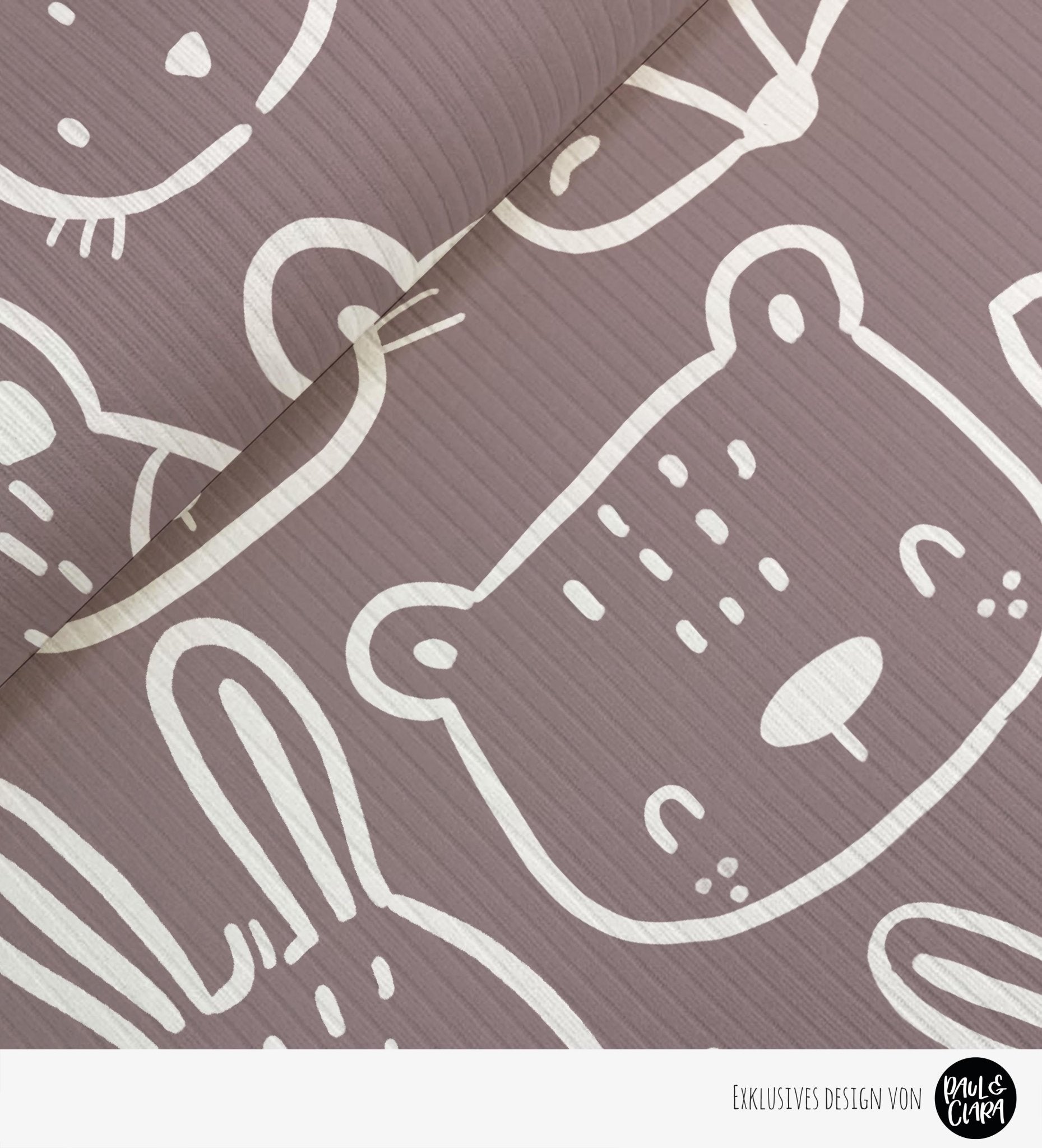 Waldfreunde Maxi - Malve *Rippenstrick* - Paul & Clara