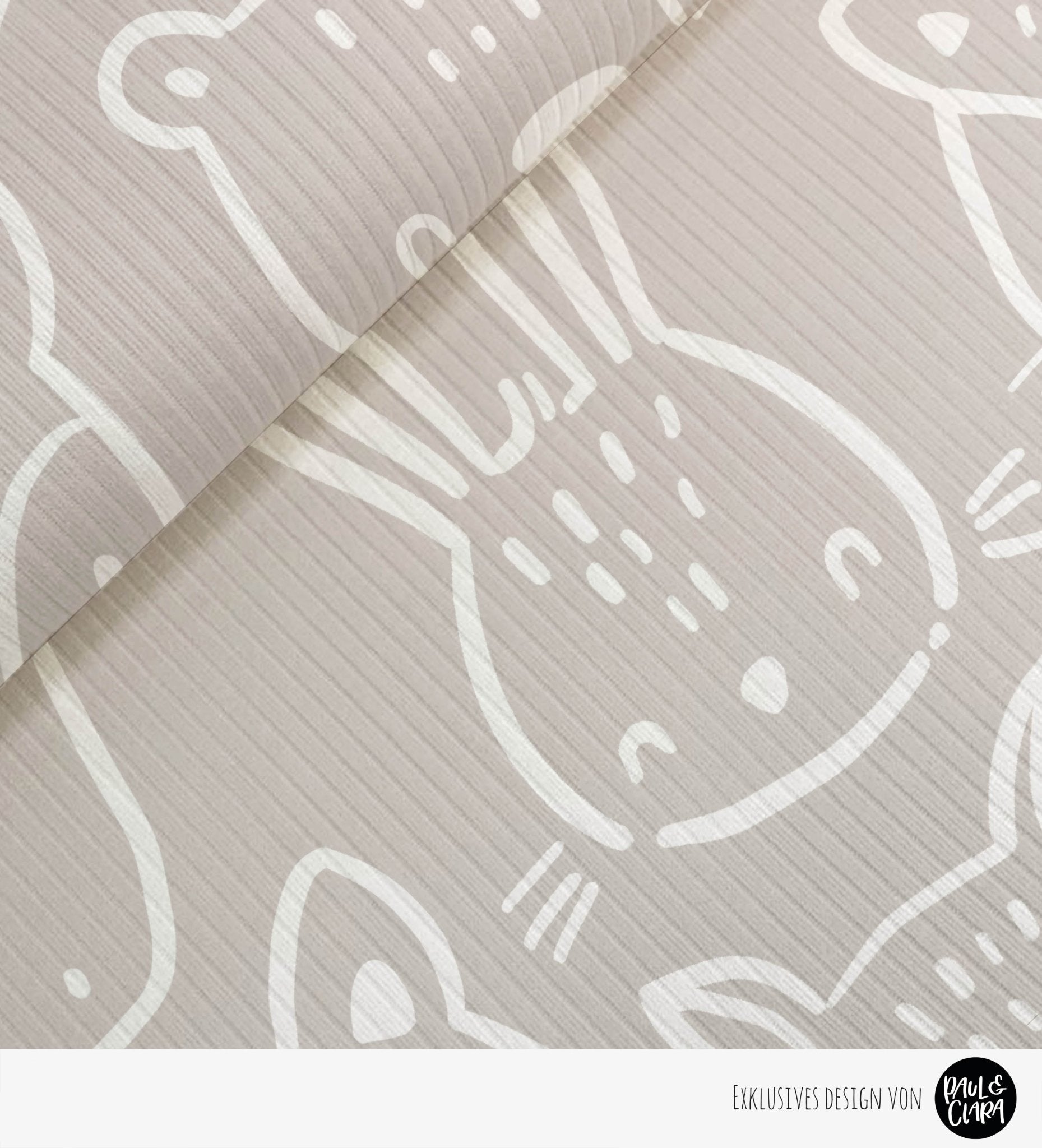 Waldfreunde Maxi - Sand *Rippenstrick* - Paul & Clara