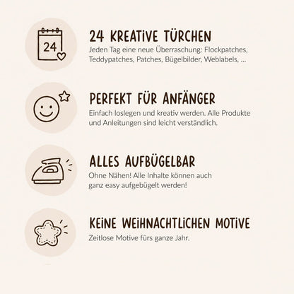 24 - Türchen - Tüddel - Kalender *2026* + GOODIES 🎁 - Paul &amp; Clara