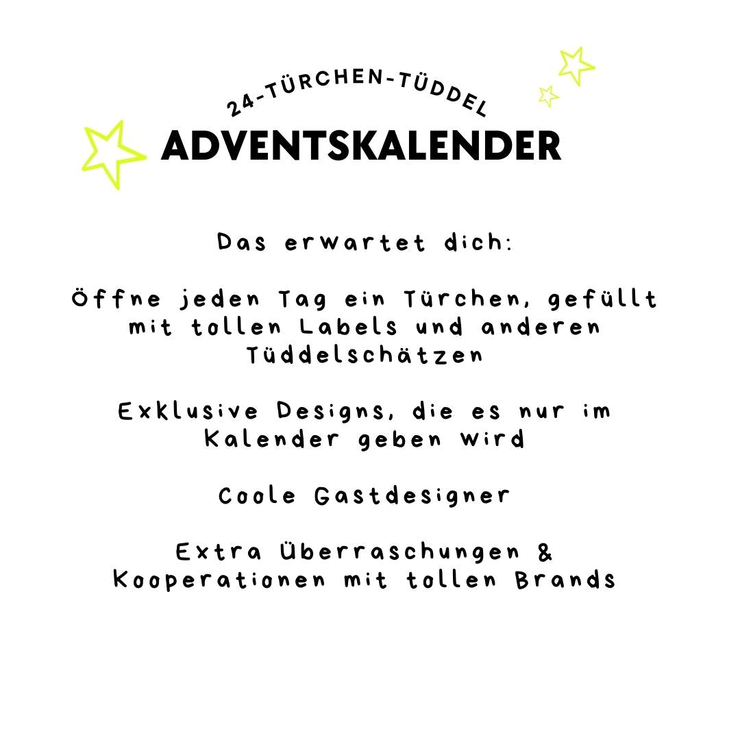 24 - Türchen - Tüddel - Kalender *2024* - Paul &amp; Clara