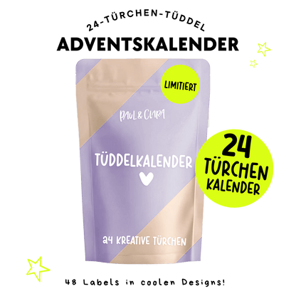 24 - Türchen - Tüddel - Kalender *2025* - Paul &amp; Clara