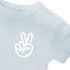 3D - Silikon - Patch - Peace Hand *iron - on* - Paul & Clara