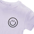 3D - Silikon - Patch - Smile - schwarz *iron - on* - Paul & Clara