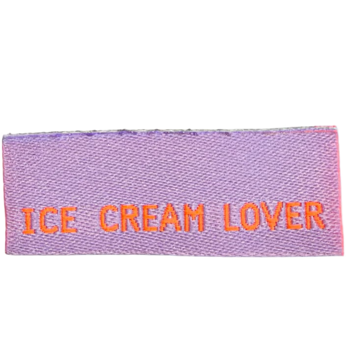 Klapp-Weblabel - ice cream lover - Paul &amp; Clara