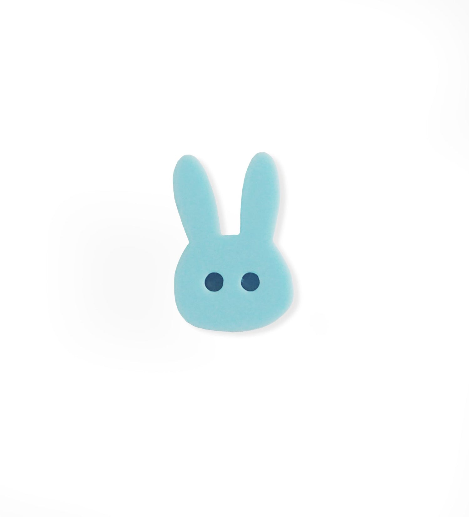 Acryl - Button *Hase* Mint - Paul &amp; Clara