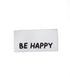 Baumwoll - Klapplabel * be happy * - Paul & Clara