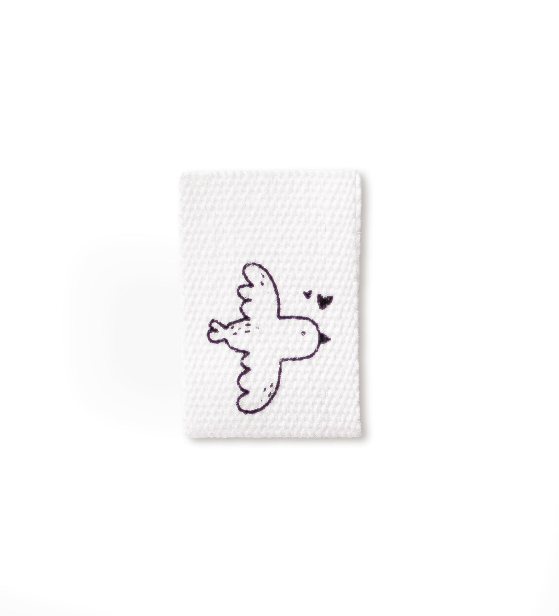 Baumwoll - Klapplabel - little birdy - Paul &amp; Clara