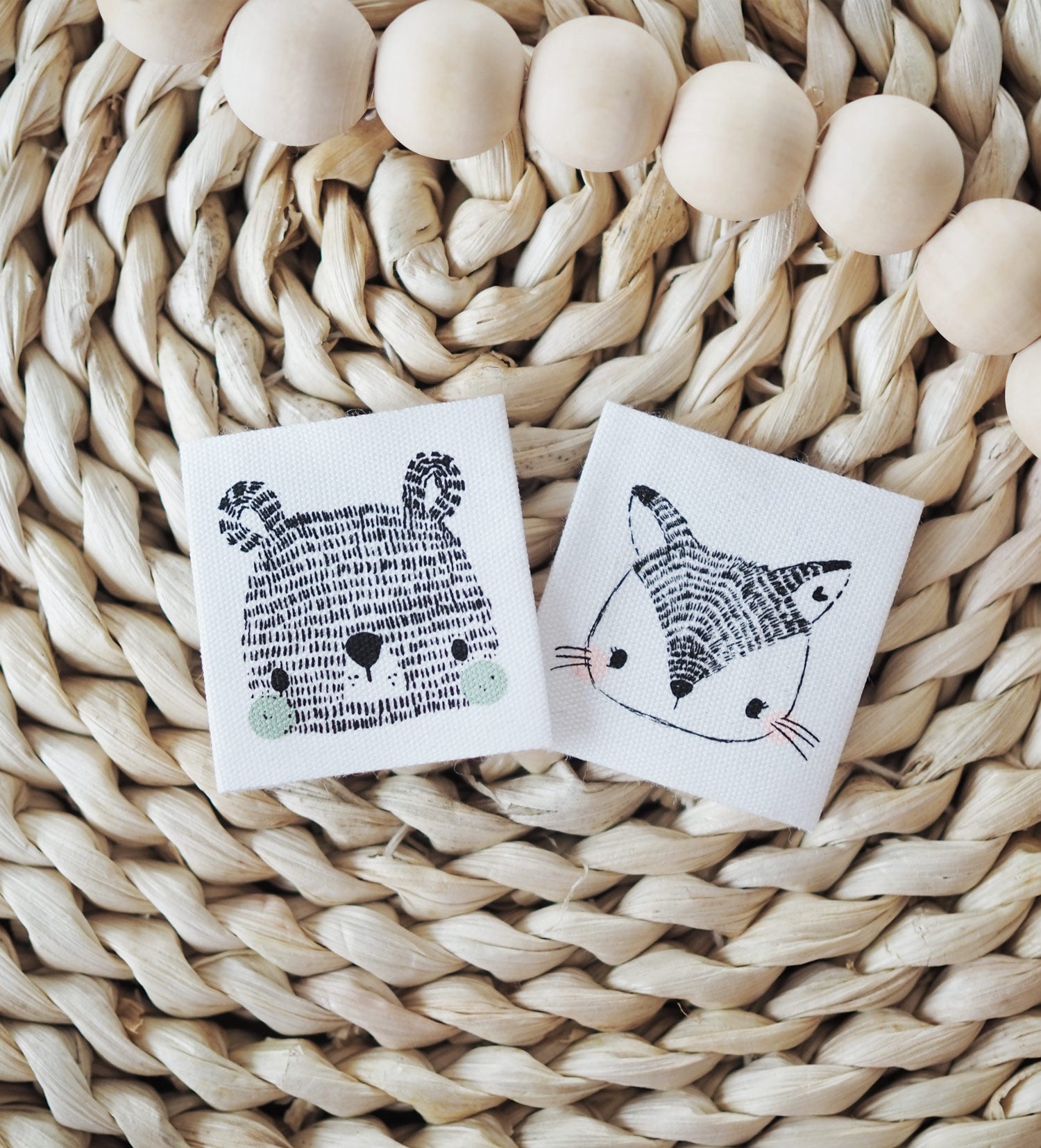 Baumwolllabel *Boho Fuchs* - Paul &amp; Clara