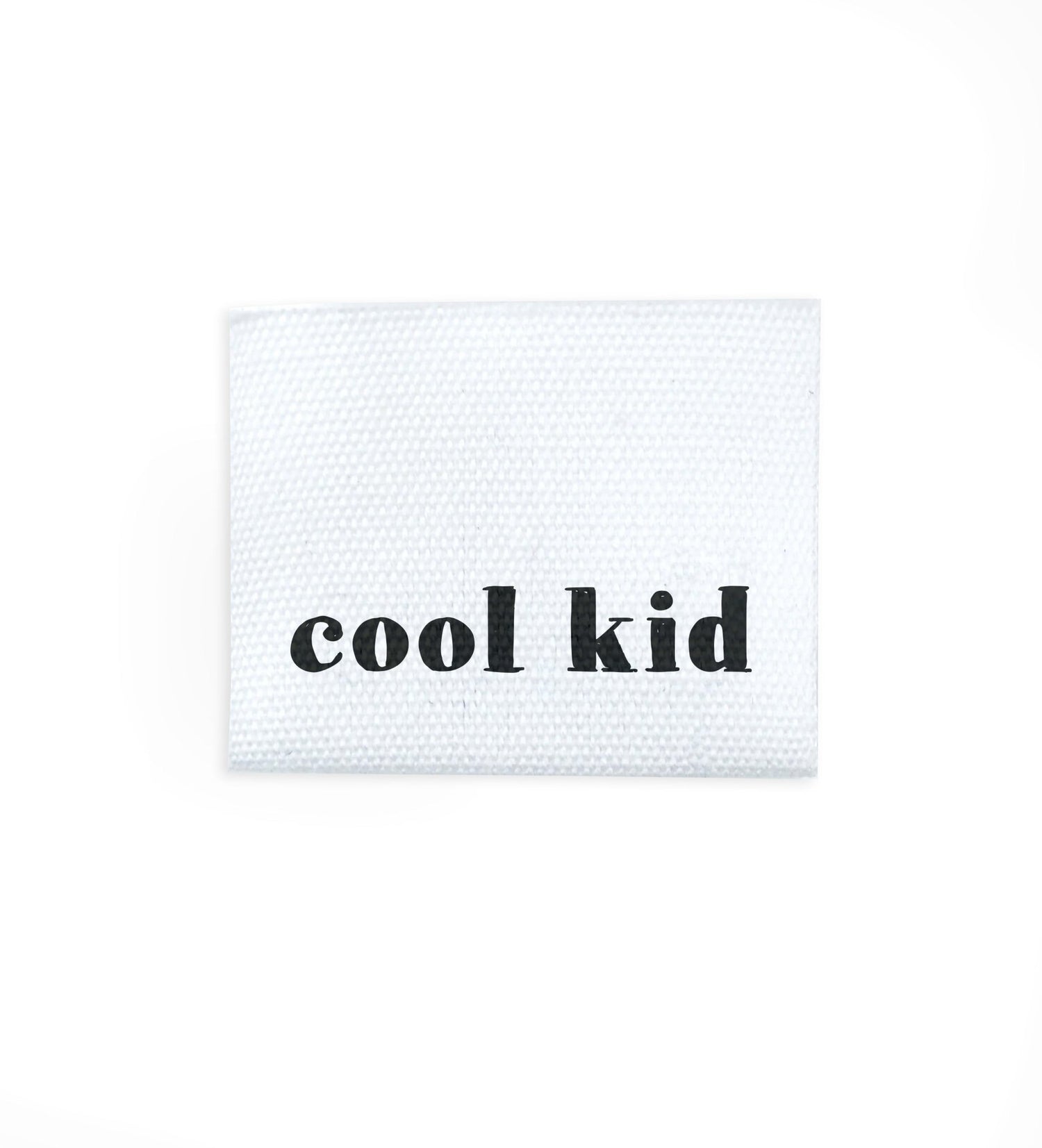 Baumwolllabel *cool kid* - Paul &amp; Clara