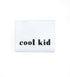 Baumwolllabel *cool kid* - Paul & Clara