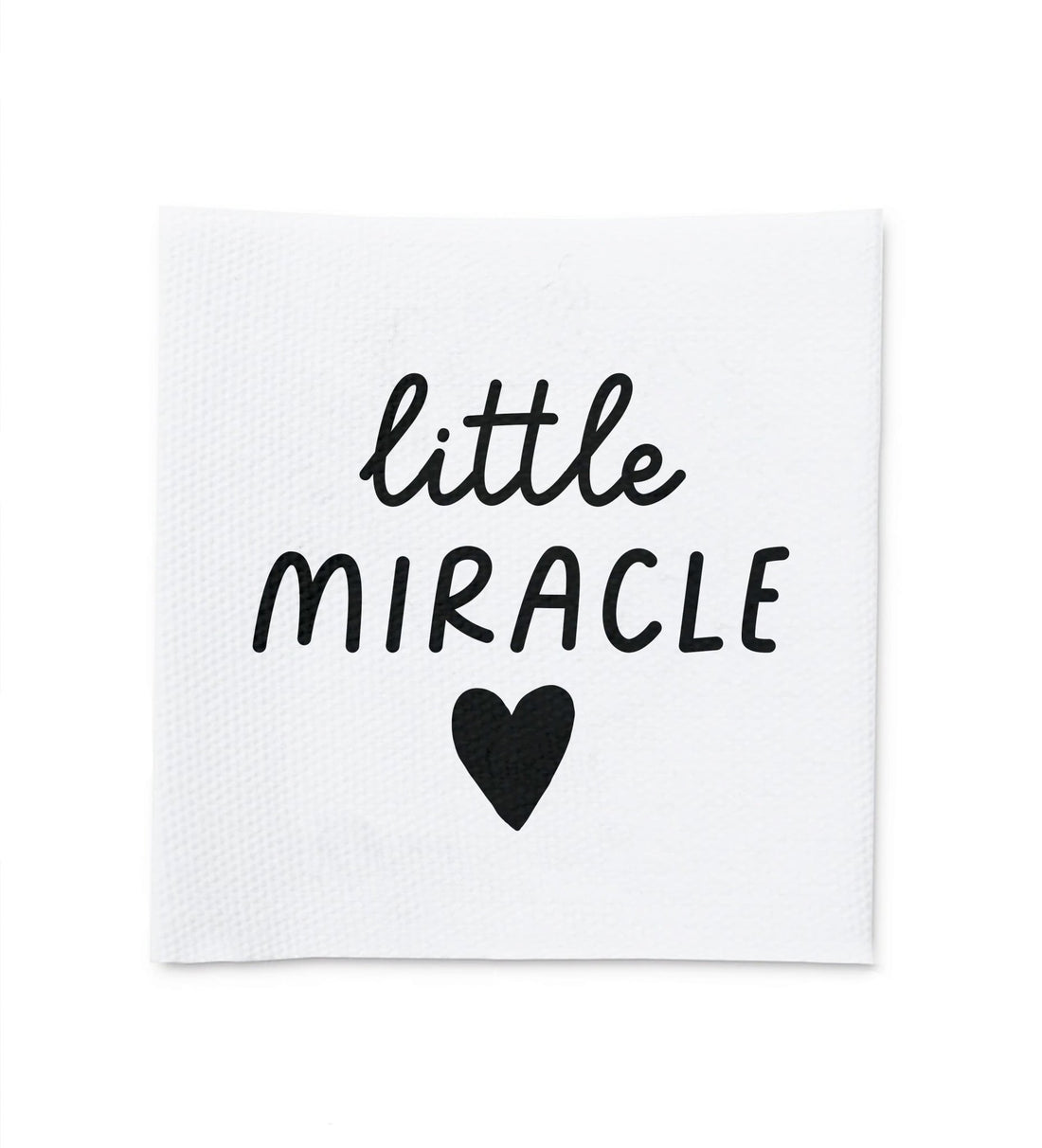 Baumwolllabel *little miracle* - Paul &amp; Clara