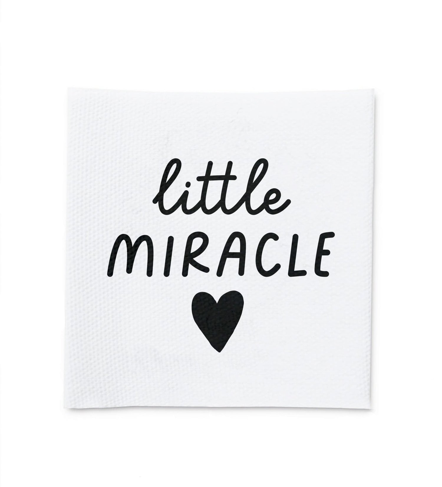 Baumwolllabel *little miracle* - Paul &amp; Clara