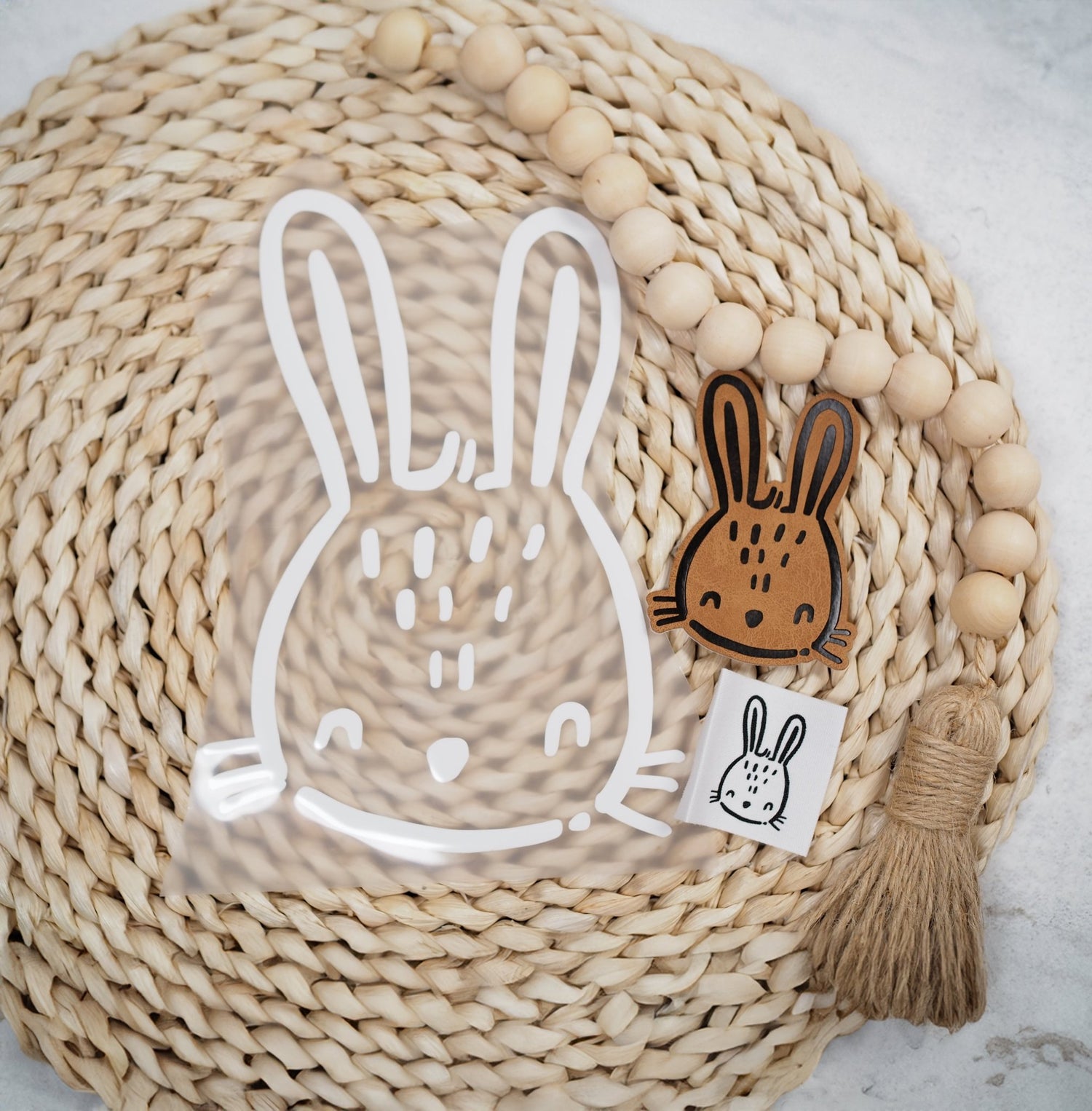 Baumwolllabel *Scandi Hase* - Paul &amp; Clara