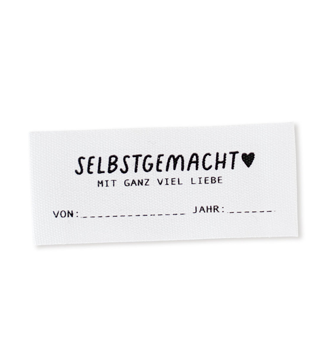 Baumwolllabel - selbstgemacht mit ganz viel liebe - Paul &amp; Clara