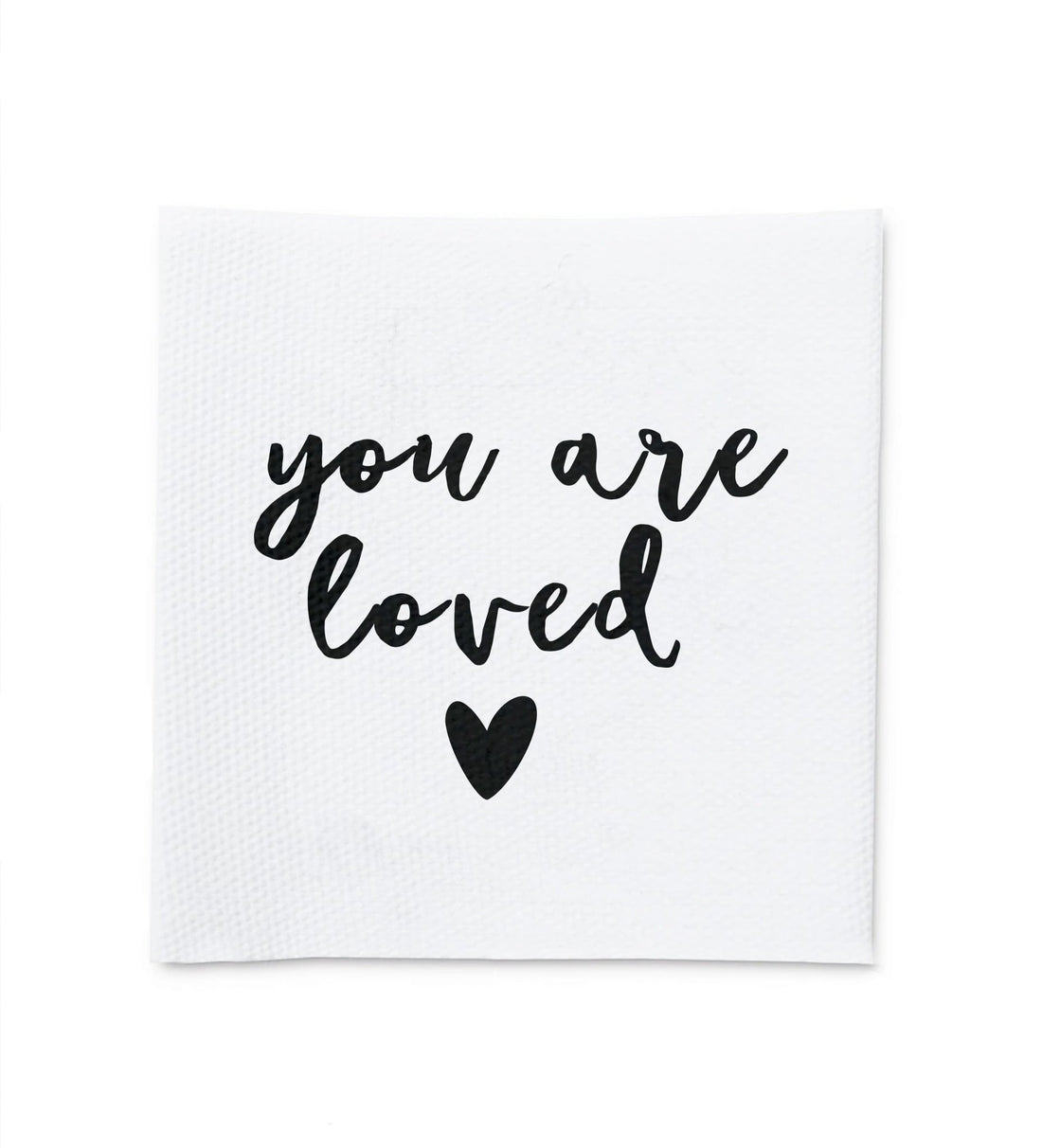 Baumwolllabel *you are loved* - Paul &amp; Clara