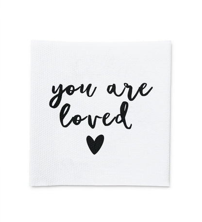 Baumwolllabel *you are loved* - Paul &amp; Clara