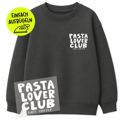 Bügelbild - Pasta Lover Club - Paul &amp; Clara