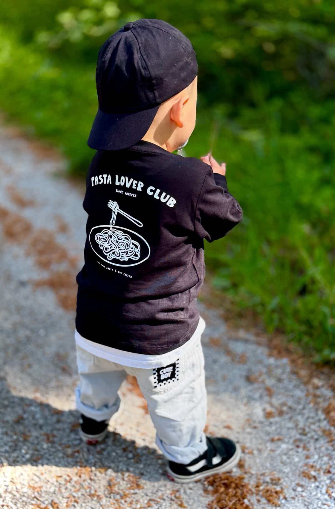 Bügelbild - Pasta Lover Club - Paul &amp; Clara