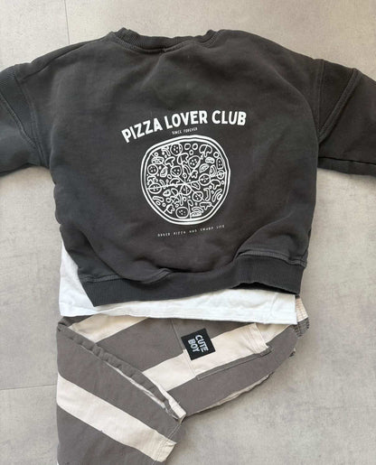 Bügelbild - Pizza Lover Club - Paul &amp; Clara
