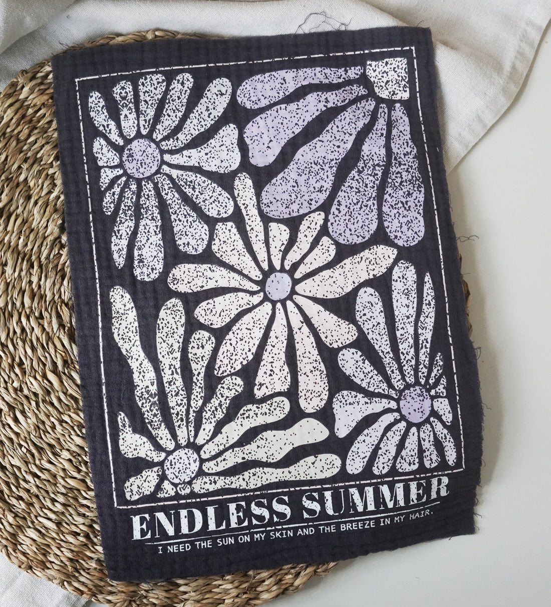 Bügelbild - endless summer *vintage* - A4 - Paul &amp; Clara