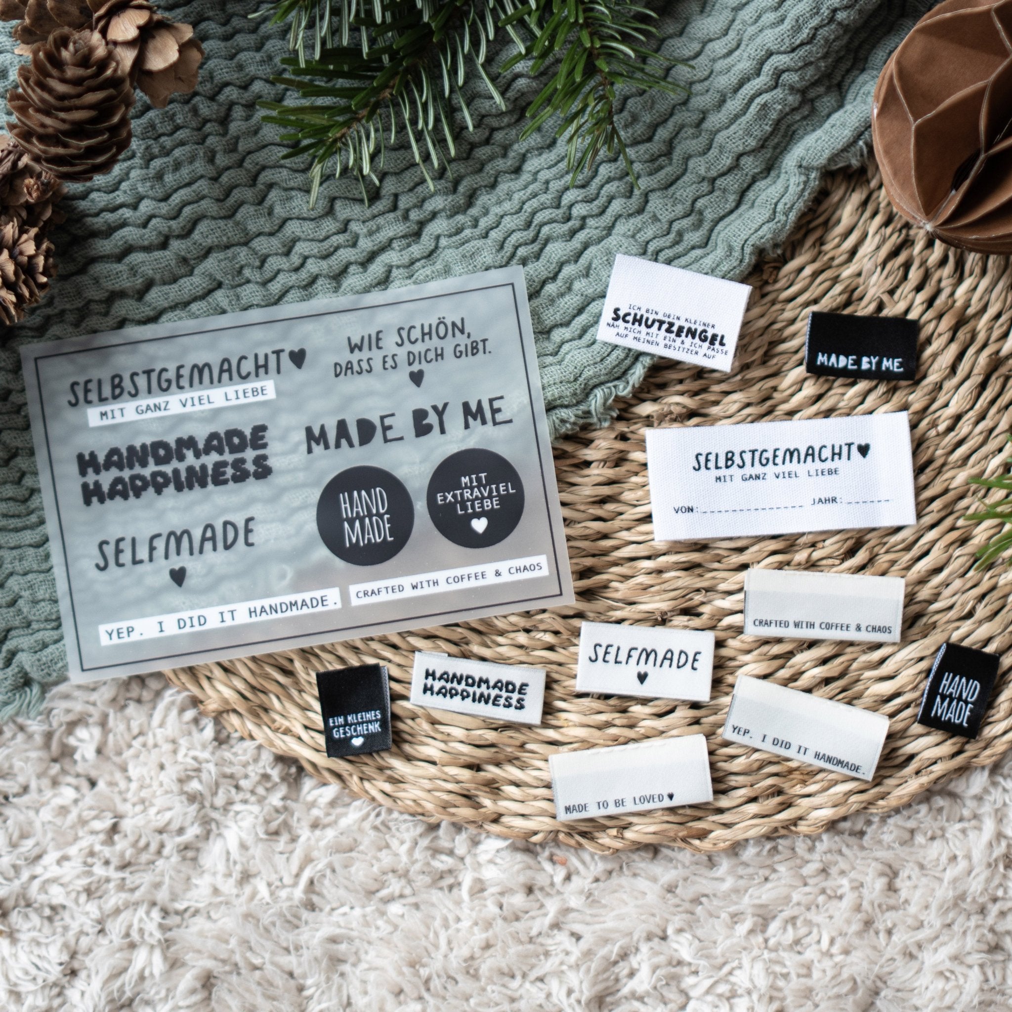 Bügelbild - Selfmade Edition - Paul &amp; Clara