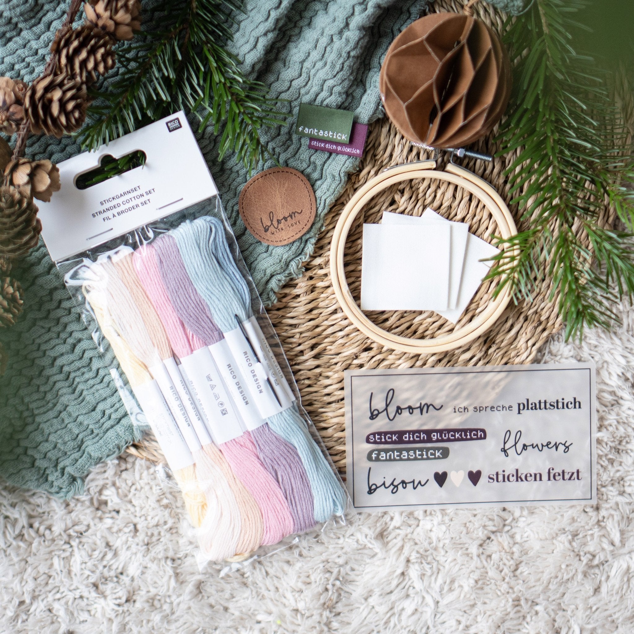 Bügelbild - Stick Edition - Paul &amp; Clara