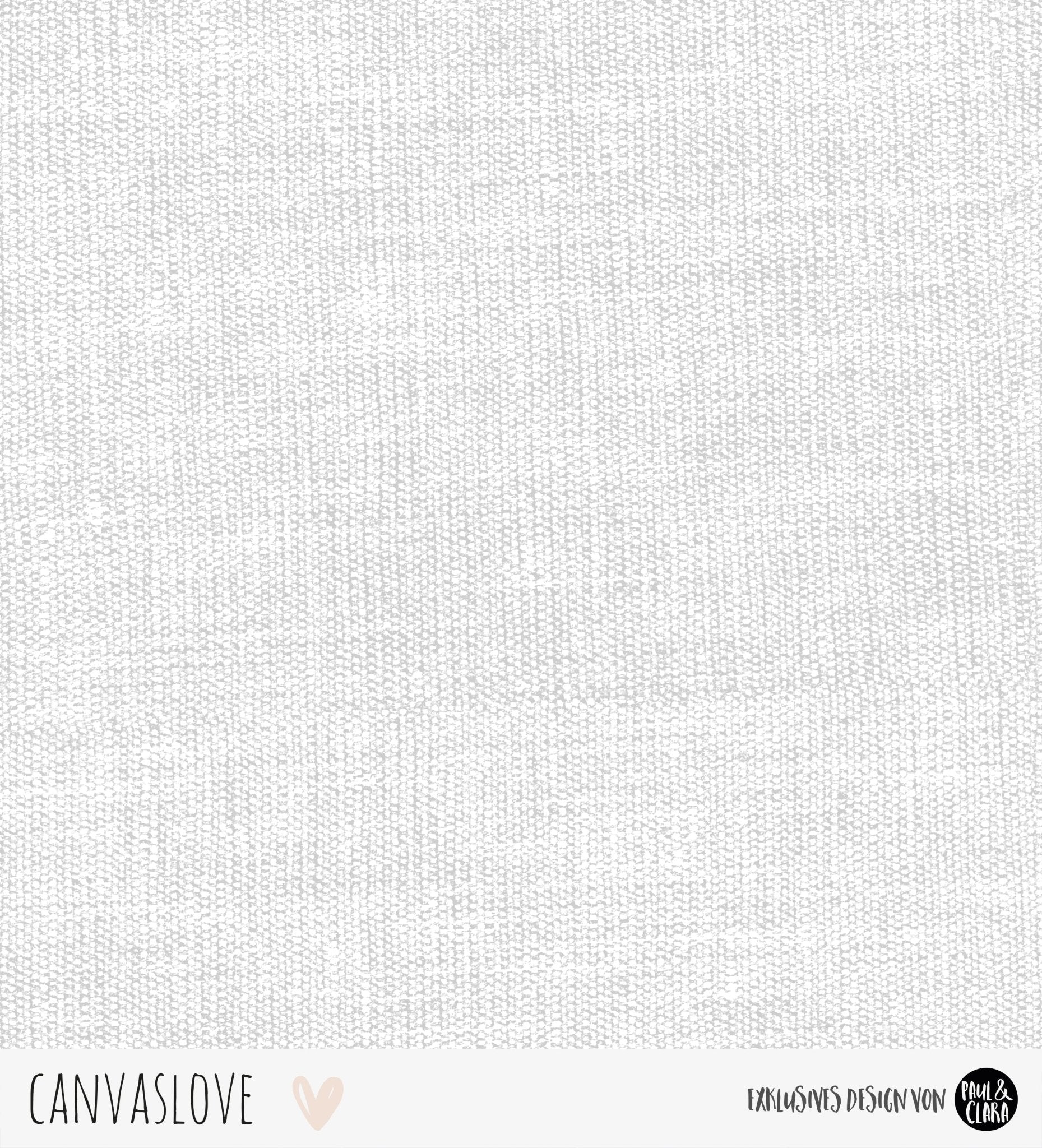 Canvaslove - Grau *Bio - Sommersweat* - Paul &amp; Clara