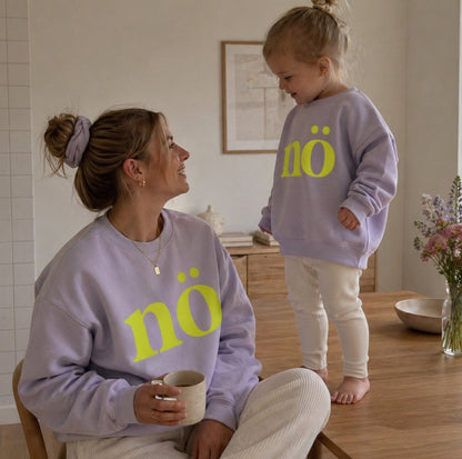 *FAMILY - SET* Flockpatch - nö - 2er Set (XXL + XL) - Paul &amp; Clara