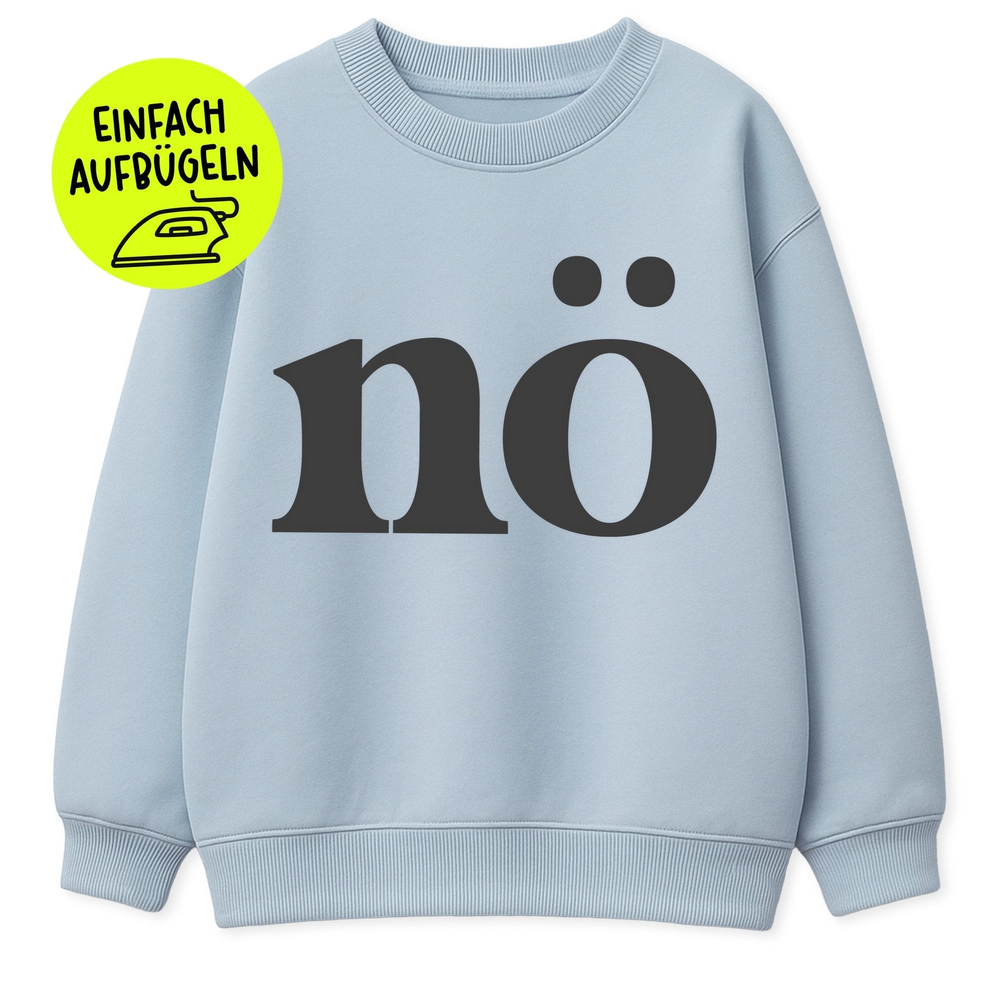 *FAMILY - SET* Flockpatch - nö - 2er Set (XXL + XL) - Paul &amp; Clara